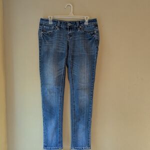 True Bliss Denim Blue Skinny Jeans
